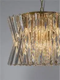 Luster krištál NOVA LUCE 9180893 8x5W E14 230V IP20